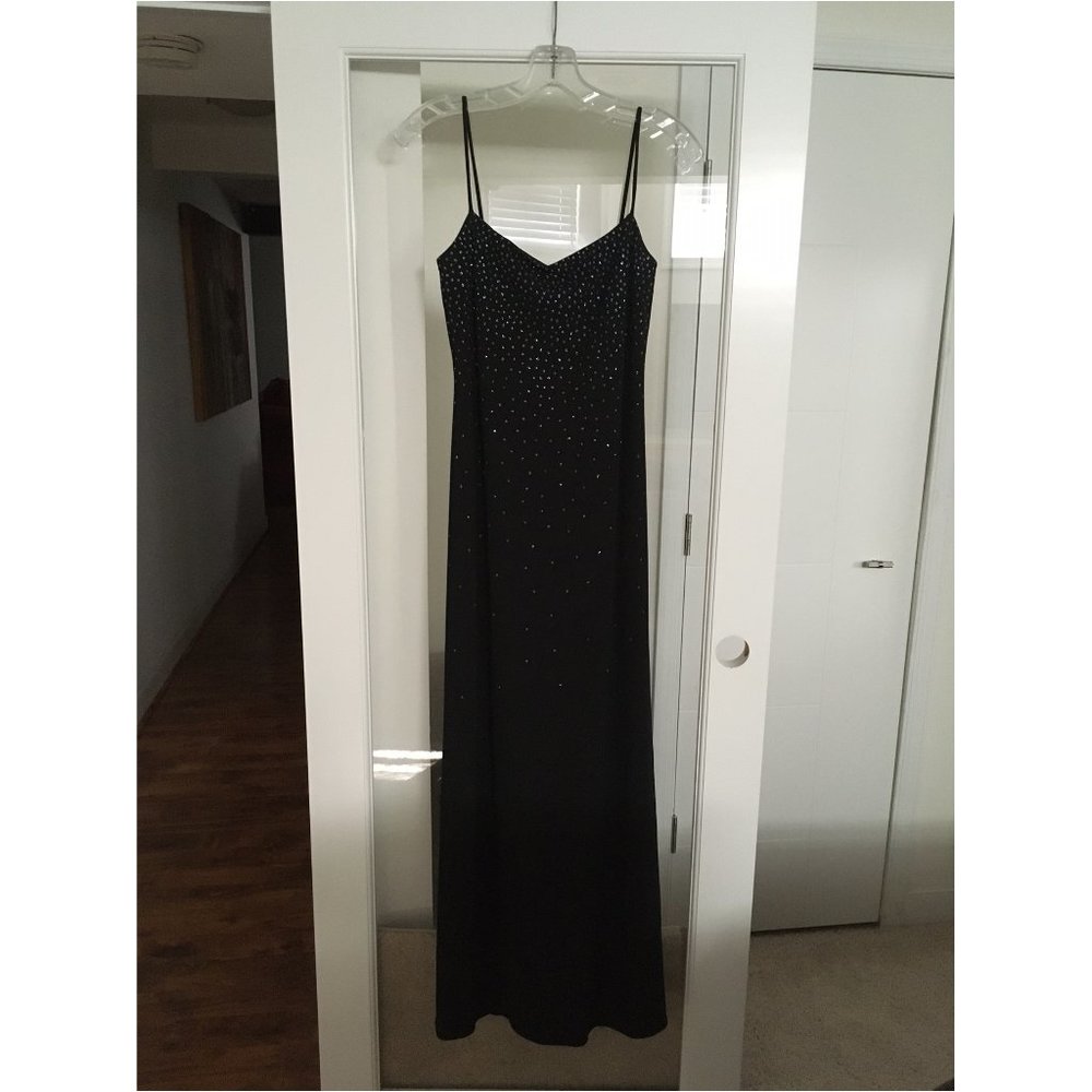 Full Length Black Dress (Size: 5/6) - Jump Apparel By Wendye Chaitin